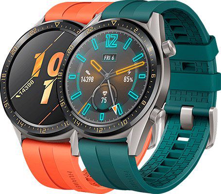 Huawei Watch GT Active Smartwatch in Orange oder Grün für 88€ (statt 100€)