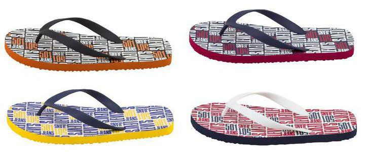 Levis Herren Dixon Allover   Flip Flop in 3 Designs für je 4,89€ (statt 10€)