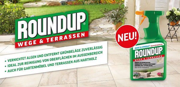 Roundup® Wege & Terrassen kostenlos ausprobieren