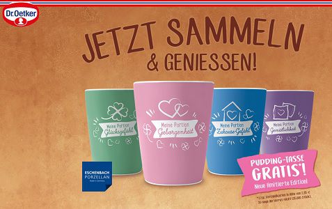 Seelenwärmer von Dr.Oetker kaufen & Gratisbecher erhalten + Porto zahlen