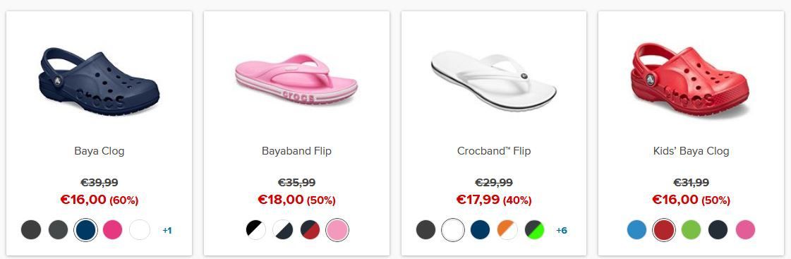 🔥 Crocs Mid Season Sale bis 60% Rabatt + VSK frei