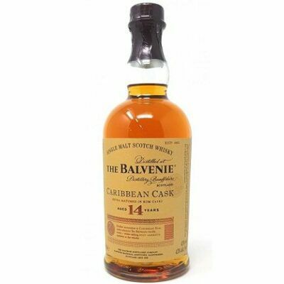 The Balvenie Carribean Cask Single Malt Scotch Whisky (14 y.o., 43 Vol. %, 0,7 l) für 49,99€ (statt 55€)