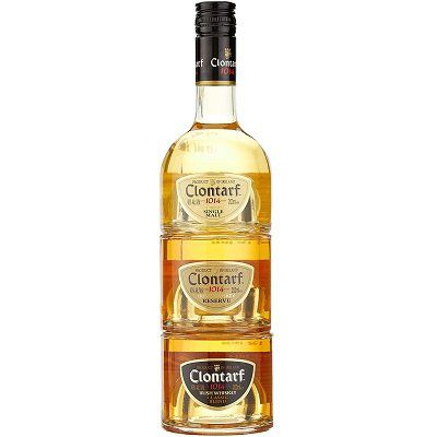 Clontarf Trinity Irish Whiskey Single Malt Whisky (3 x 0,2l, 40 Vol. %) für 19,99€ (statt 28€)