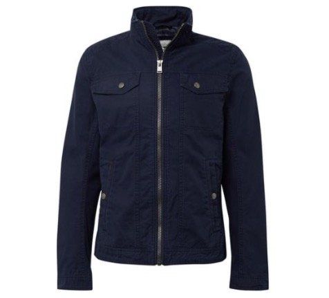 Tom Tailor Übergangsjacke mit Stehkragen für 34,89€ (statt 70€)