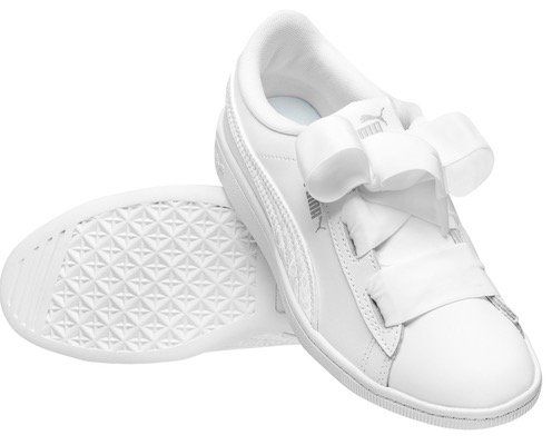 Puma Vikky Ribbon Satin Kinder Leder Sneaker für 23,94€ (statt 29€)