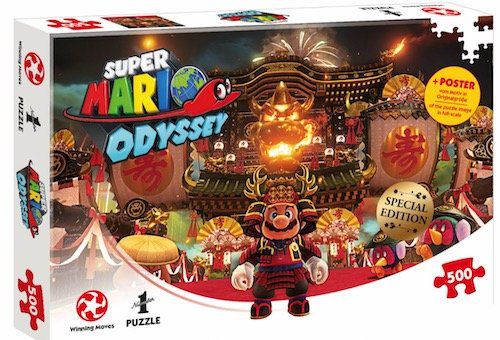 5er Set Super Mario Odyssey Puzzle mit je 500 Teilen für 42,49€ (statt 55€)