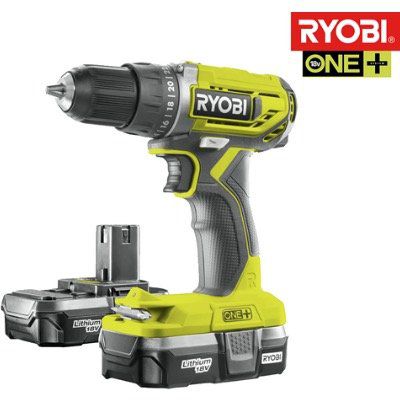 RYOBI ONE+ 18V Akku Bohrschrauber inkl. 2 Akkus und Tragetasche für 75,90€ (statt 130€)