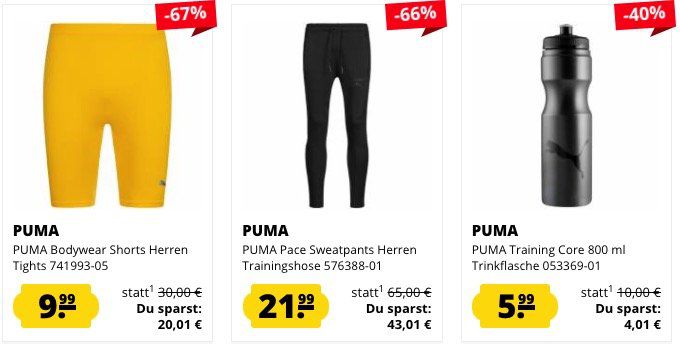 SportSpar mit 10% Rabatt auf Fitness  und Laufkleidung