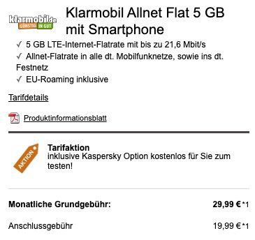 Xiaomi Mi 10 128GB + 32″ Xiaomi TV für 29€ + Vodafone Flat mit 5GB LTE für 29,99€ mtl.