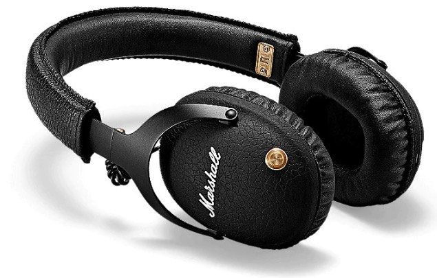 Marshall Monitor Bluetooth Over Ear Kopfhörer in Schwarz für 120,22€ (statt 134€)