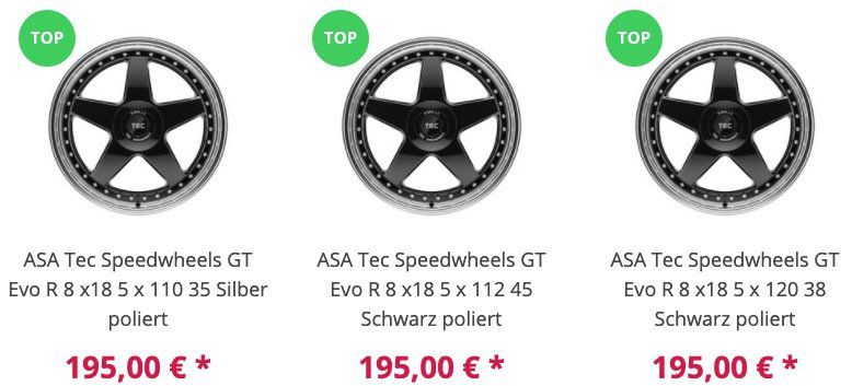 BBM Tuningshop Oster Deals   z.B. 10% Rabatt auf Felgen