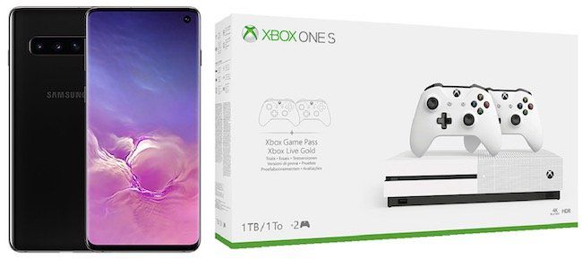 Samsung Galaxy S10 inkl. Xbox One S 1TB mit 2 Controllern für 4,99€ + Telekom Flat mit 6GB LTE für 29,95€ mtl.