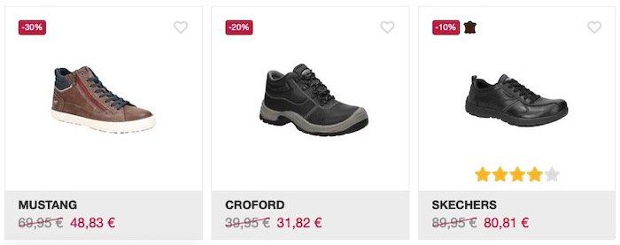 Reno mit 30% Rabatt auch auf reduzierte Schuhe ab 60€ + keine Versandkosten