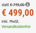 Trekstor EG 6078 klappbarer E Scooter mit Straßenzulassung für 499€ (statt 676€)