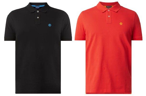 MCNEAL Poloshirt aus Bio Baumwolle mit Logo Stickerei für 13,99€ (statt 20€)