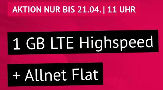 Endlos Telefonie für Oma & Opa? o2 Flat mit 1GB LTE für 4,44€ mtl. + monatlich kündbar