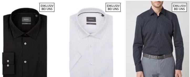 Verschiedene Business Hemden in Regular Fit & Slim Fit ab 13,99€