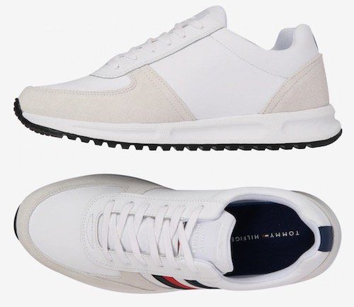 Tommy Hilfiger Lace Up Leather Sneaker für 66,43€ (statt 81€)