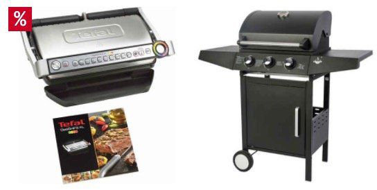 OTTO: 15% Rabatt auf Grills + keine Versandkosten   z.B. Tefal OptiGrill GC712D für 94,35€ (statt 113€)