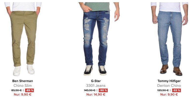 Knaller! Tommy Hilfiger Jeans für 13,41€ (auch andere Marken) + keine VSK   29,90€ MBW!