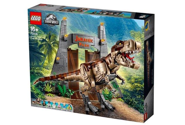 LEGO Jurassic World (75936) Jurassic Park: T. Rex Verwüstung für 182,94€ (statt 225€)