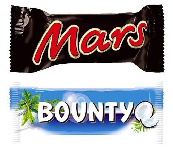 150er Pack Twix Minis, Bounty Minis, Balisto Minis oder Mars Minis ab je 15,95€