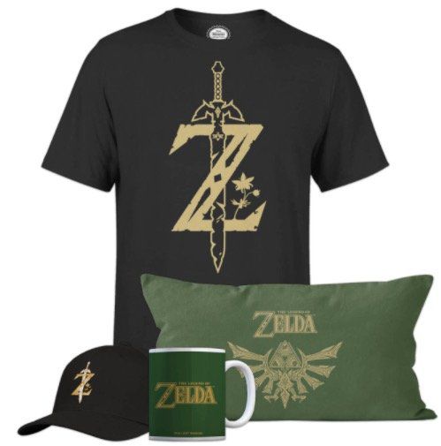 The Legend Of Zelda Ultimate Bundle (Shirt, Kissen, Tasse, Cap) für 28,48€ (statt 55€)