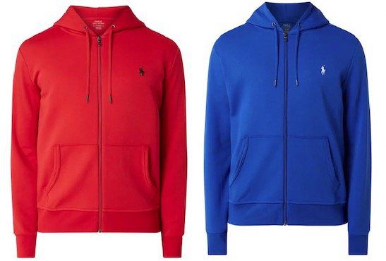 Polo Ralph Lauren Sweatjacke in 3 Farben für je 89,99€ (statt 127€)