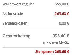 BOSS Lederjacke aus Lammleder Nardi in Schwarz für 395,40€ (statt 499€)
