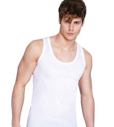 6er Pack Herren Tank Top Feinripp Shirts aus 100% Baumwolle für 9,99€ (statt 16€)