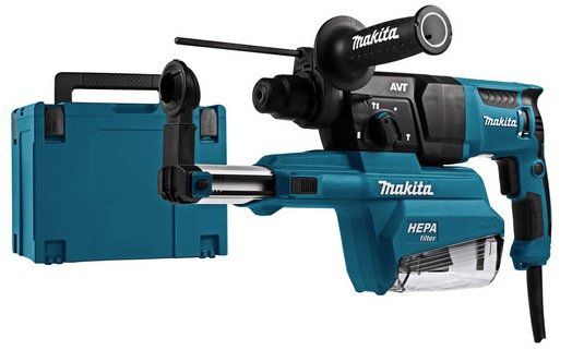 Ausverkauft! Makita HR2651J SDS+ Bohrhammer mit Staubabsaugung für 165,90€ (statt 252€)