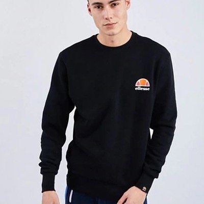 ellesse Sweatshirt Diveria mit Logo in Schwarz für 29,99€ (statt 36€)