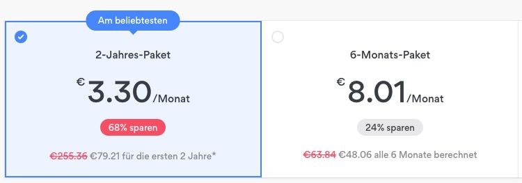 NordVPN 2 Jahres Account für einmalig 79,21€ (3,30€ pro Monat)