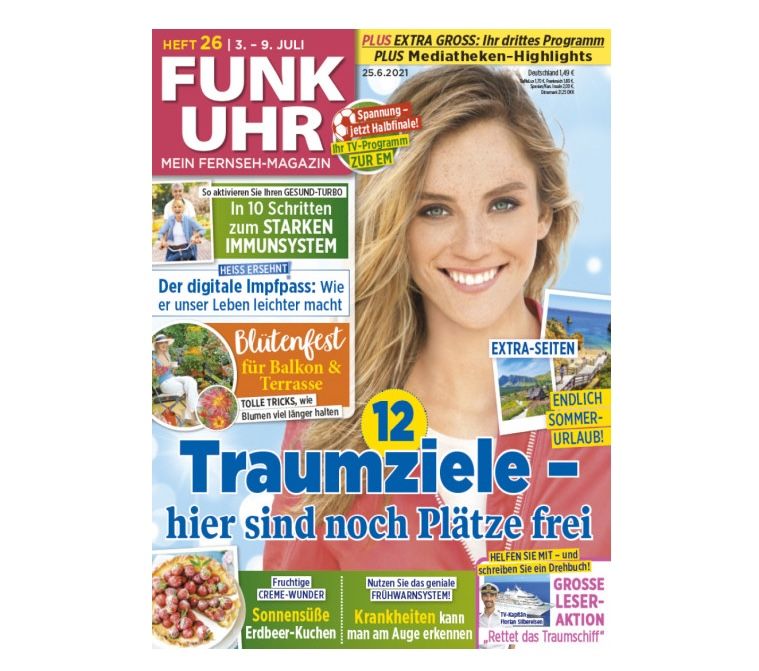 🗞️ 13 Ausgaben Funk Uhr für 18,60€ oder Super TV für 16,85€ + 15€ Amazon Gutschein