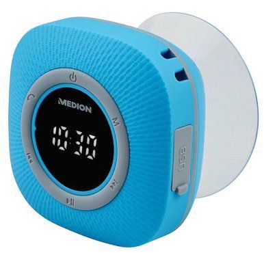 MEDION LIFE P66096 Duschradio mit UKW Radio und Bluetooth für 17,94€ (statt 30€)