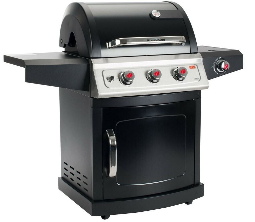 Landmann Miton PTS 3.1 Gasgrillwagen mit Seitenbrenner für 404,10€ (statt 489€)