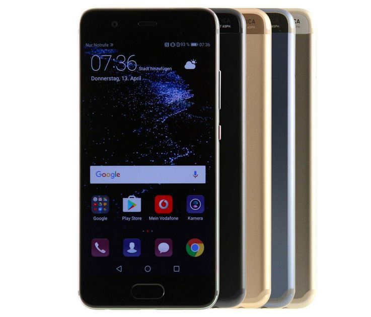 Huawei P10   5,1 Zoll FullHD Smartphone 64GB div. Farben für 89,90€ (statt neu 214€) Gebraucht