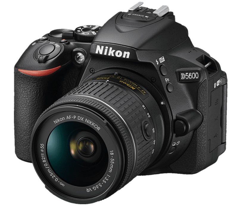 Nikon D5600 Kit   DSLR Kamera mit 18 55 mm Objektiv für 595€ (statt 700€)