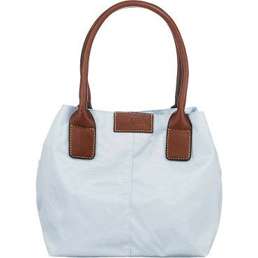 TOM TAILOR Miri Damen Shopper Handtasche in grün und blau für 13,90€ (statt 21€)