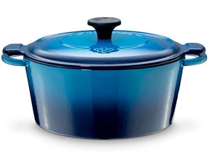 Fontignac by Staub Blauer Gusseisen Bräter 4,2 Liter für 39,99€ (statt ca. 99€)