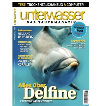 6 Ausgaben Unterwasser für 43,80€ + 45€ Amazon Gutschein