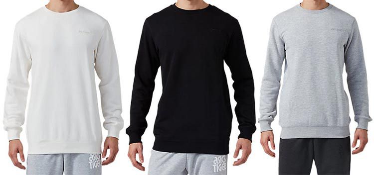 Asics Pullover OP Crew Sweat in 3 Farben für je 22€ (statt 45€)