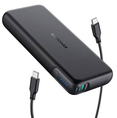 RAVPower PB201 60W Powerbank mit 20.000mAh, PD & QC 3.0 für 42,84€ (statt 60€)