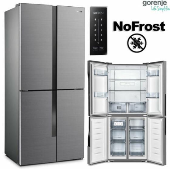 Gorenje NRM8181MX   Side by Side Kühl Gefrierkombination für 464€ (statt 539€)