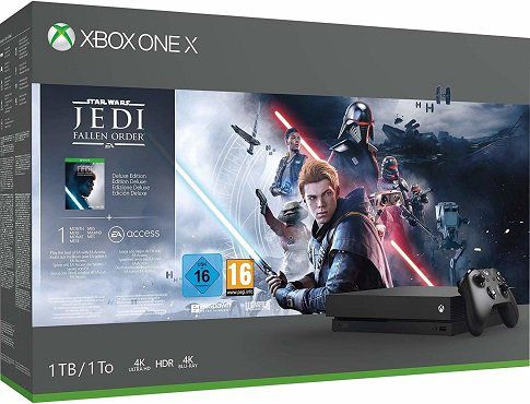 Xbox One X 1TB Star Wars Jedi: Fallen Order für 279€ (statt 343€)