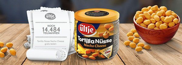 Von Ültje Tortilla Nüsse kostenlos ausprobieren