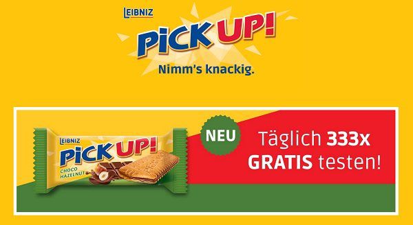 PiCK UP! Choco Hazelnut von Leibnitz gratis ausprobieren