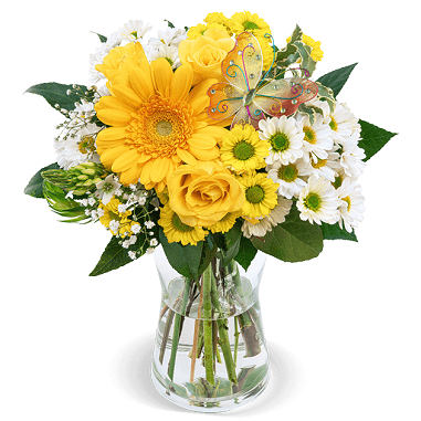 Blumenstrauß Trendsetterin mit Rosen, Gerbera, u.a. für 24,53€