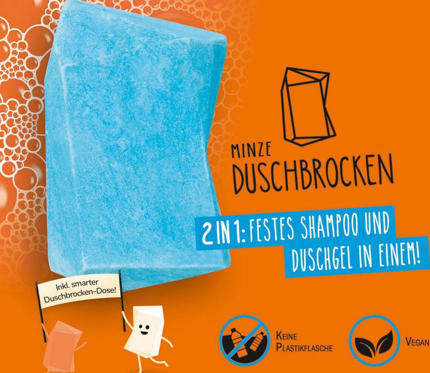 Höhle der Löwen Topdeal heute: Duschbrocken Shampoo & Duschgel mit Dose ab 9,99€