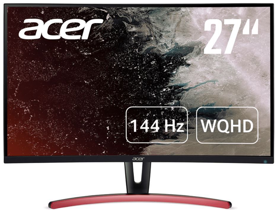 ACER ED273URP   27 Zoll WQHD Monitor mit FreeSync + 144 Hz für 222€ (statt 279€)